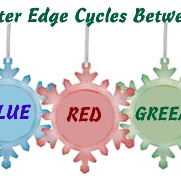 St. Louis Blues Stanley Cup Champs Lit Snowflake Holiday Christmas Tree Ornament - Picture 2 of 2